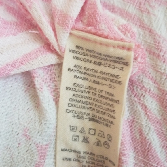 NWT! FREE PEOPLE Size 6 Pink Printed Dress - Picture 8 of 8